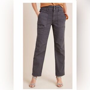 Gray Women's Cargo Pants